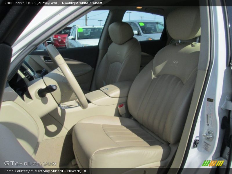 Moonlight White / Wheat 2008 Infiniti EX 35 Journey AWD