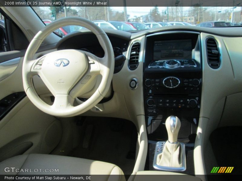 Moonlight White / Wheat 2008 Infiniti EX 35 Journey AWD