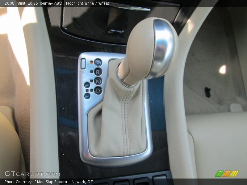 Moonlight White / Wheat 2008 Infiniti EX 35 Journey AWD