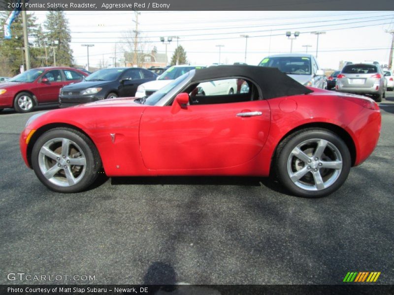 2007 Solstice Roadster Aggressive Red