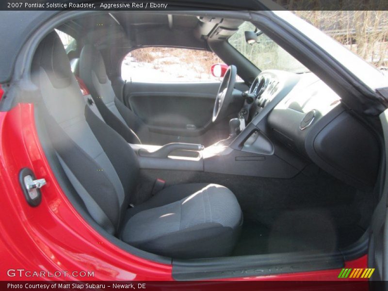 Aggressive Red / Ebony 2007 Pontiac Solstice Roadster
