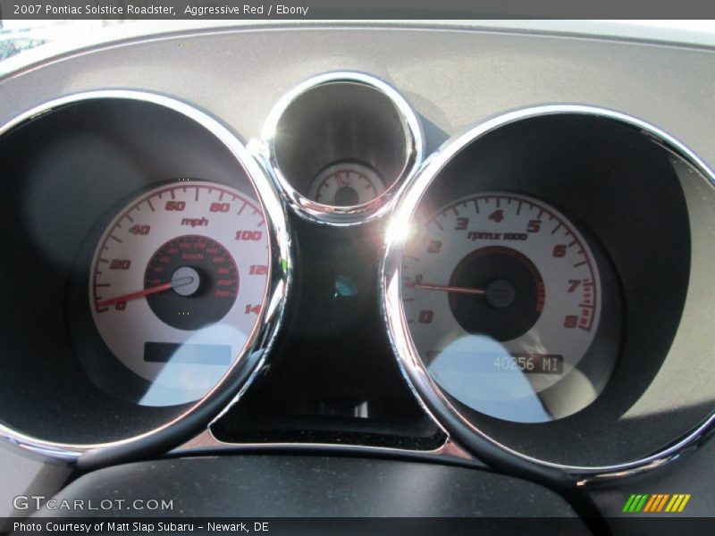 Aggressive Red / Ebony 2007 Pontiac Solstice Roadster