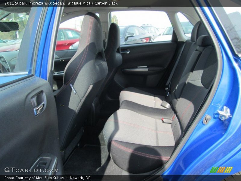 WR Blue Mica / Carbon Black 2011 Subaru Impreza WRX Sedan