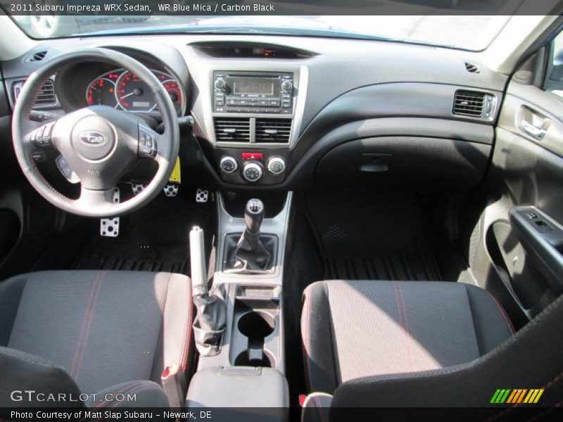 WR Blue Mica / Carbon Black 2011 Subaru Impreza WRX Sedan