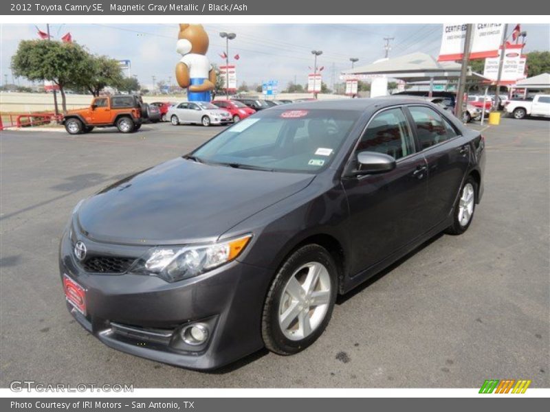 Magnetic Gray Metallic / Black/Ash 2012 Toyota Camry SE