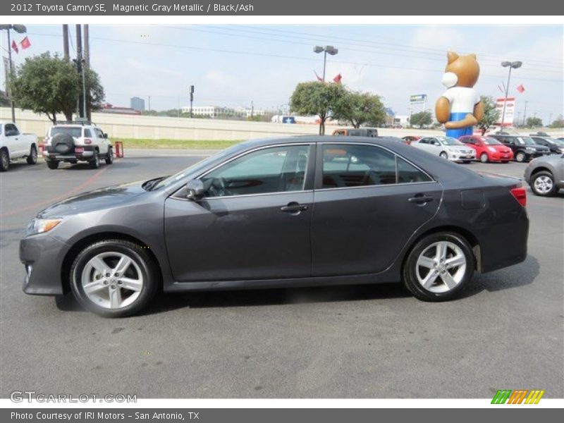 Magnetic Gray Metallic / Black/Ash 2012 Toyota Camry SE