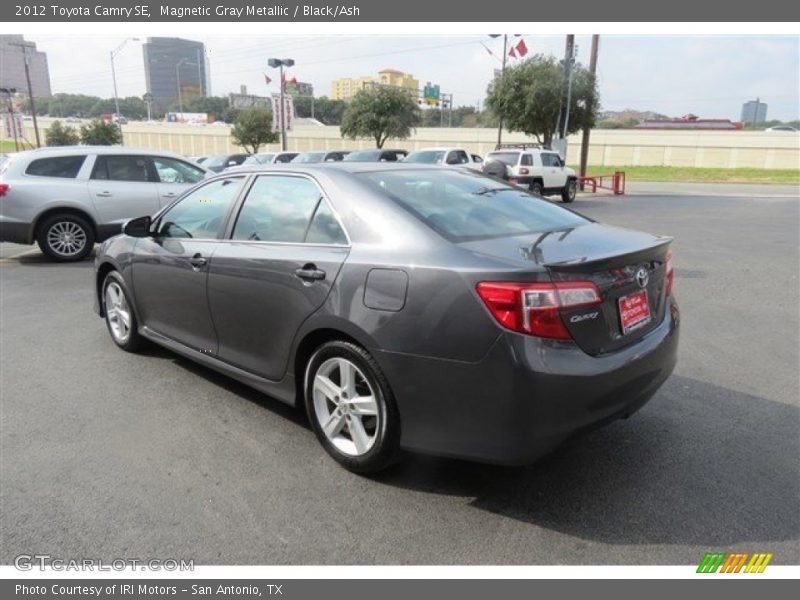 Magnetic Gray Metallic / Black/Ash 2012 Toyota Camry SE