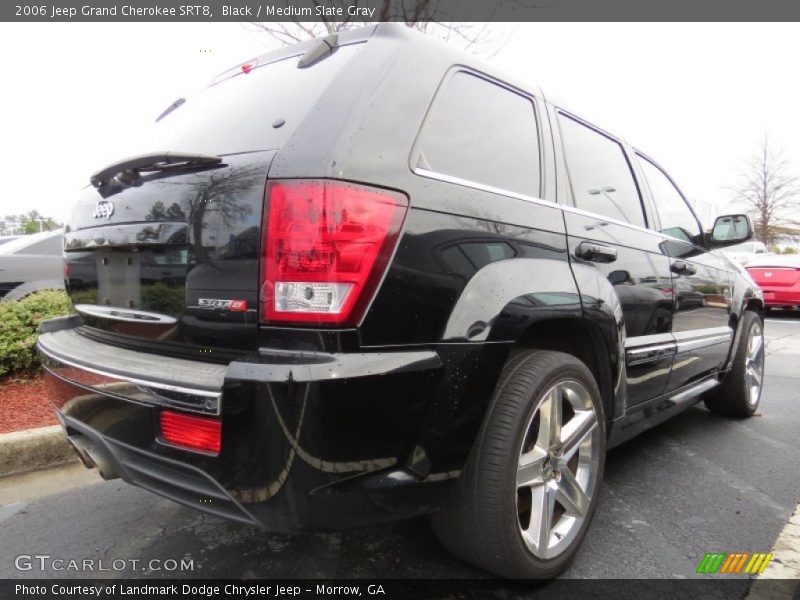 Black / Medium Slate Gray 2006 Jeep Grand Cherokee SRT8