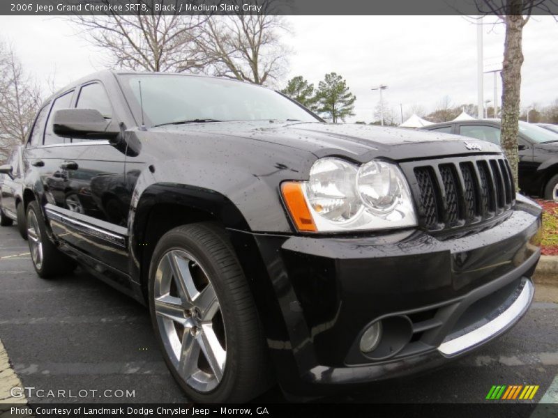 Black / Medium Slate Gray 2006 Jeep Grand Cherokee SRT8