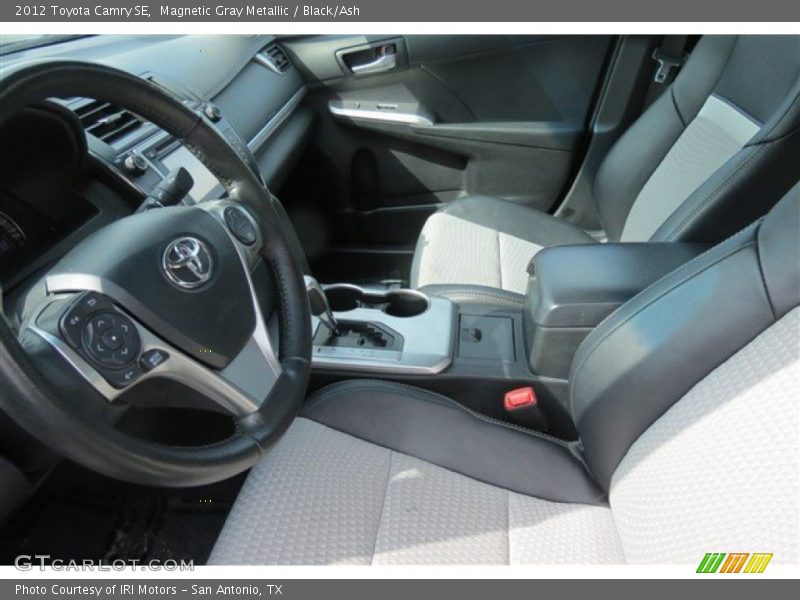 Magnetic Gray Metallic / Black/Ash 2012 Toyota Camry SE