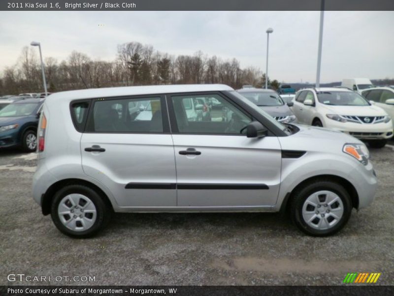 Bright Silver / Black Cloth 2011 Kia Soul 1.6