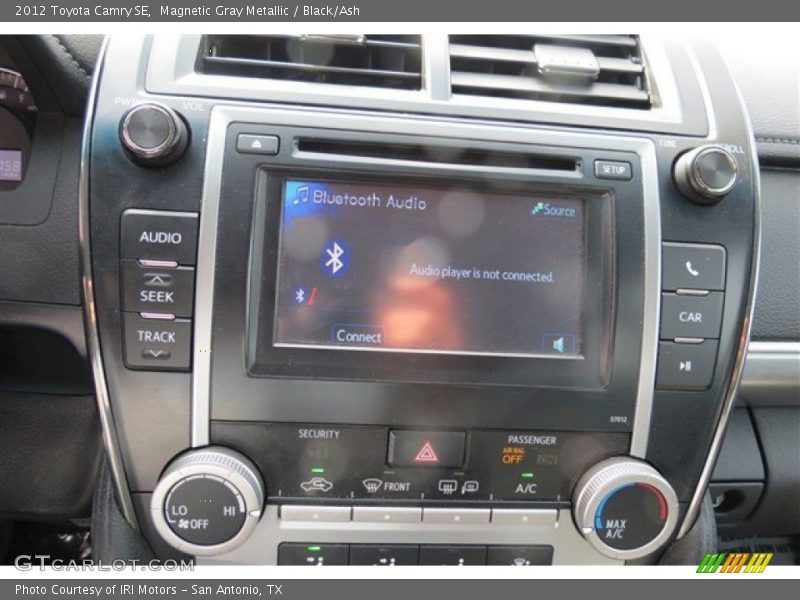 Magnetic Gray Metallic / Black/Ash 2012 Toyota Camry SE