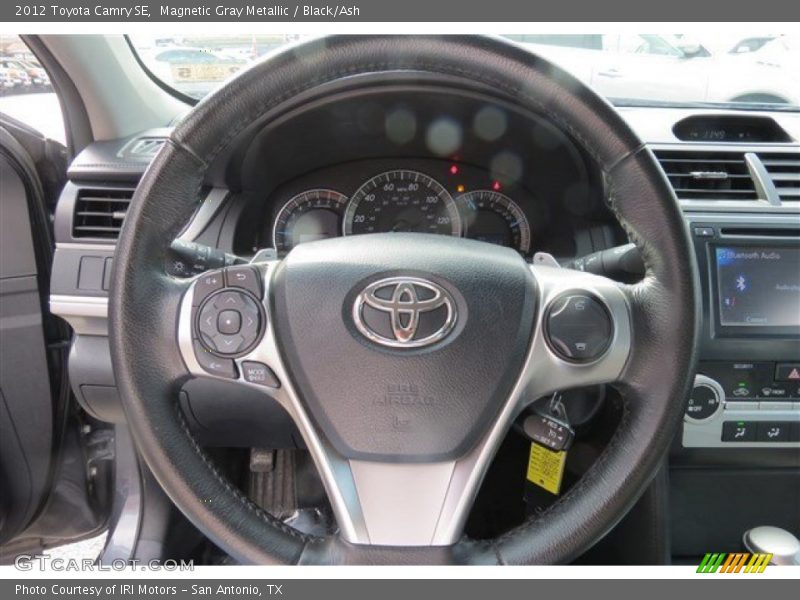 Magnetic Gray Metallic / Black/Ash 2012 Toyota Camry SE