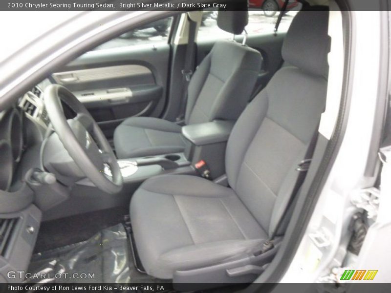 Bright Silver Metallic / Dark Slate Gray 2010 Chrysler Sebring Touring Sedan