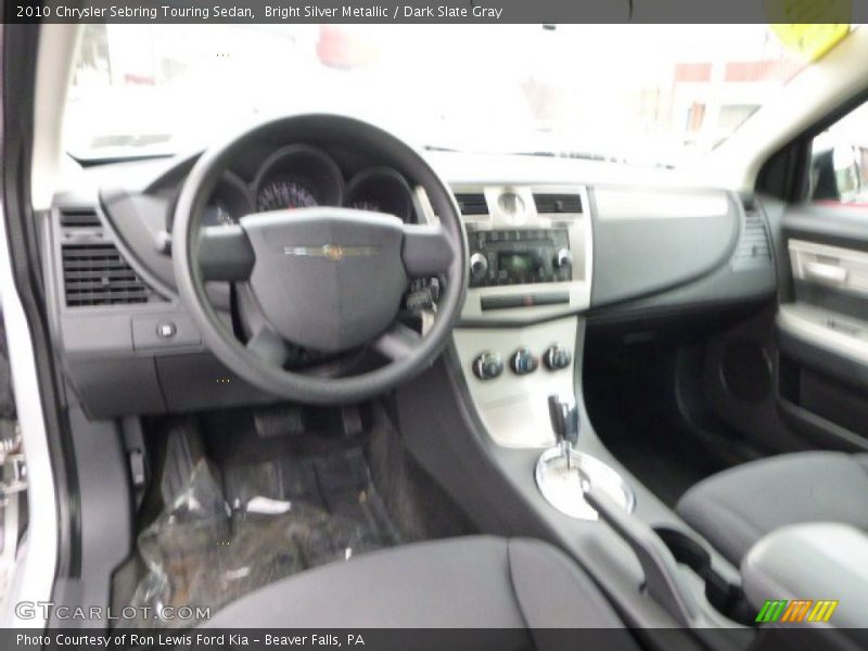 Bright Silver Metallic / Dark Slate Gray 2010 Chrysler Sebring Touring Sedan