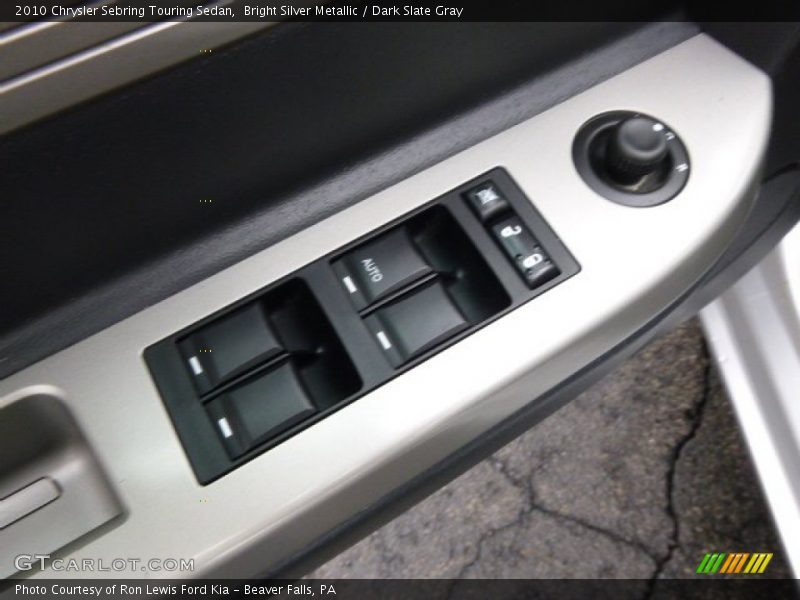 Bright Silver Metallic / Dark Slate Gray 2010 Chrysler Sebring Touring Sedan