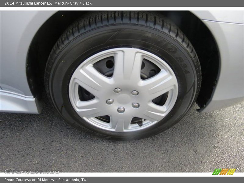 Mercury Gray / Black 2014 Mitsubishi Lancer ES