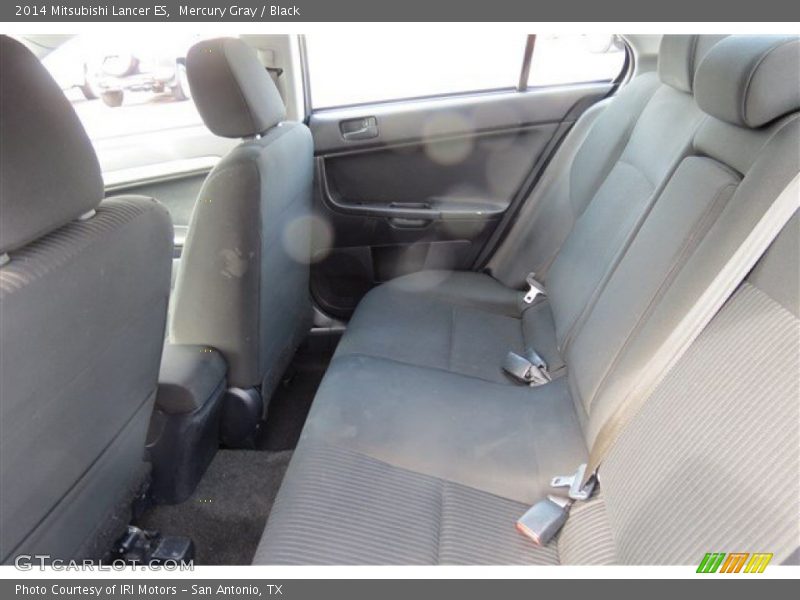 Mercury Gray / Black 2014 Mitsubishi Lancer ES