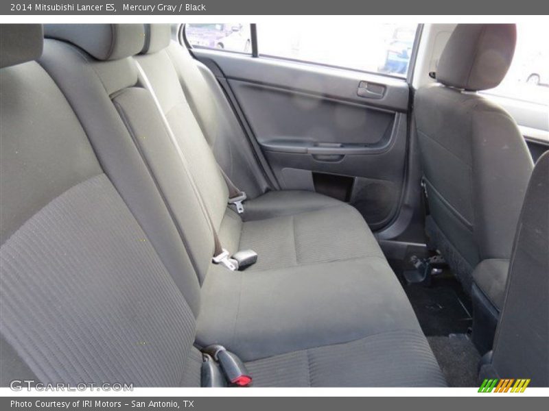 Mercury Gray / Black 2014 Mitsubishi Lancer ES