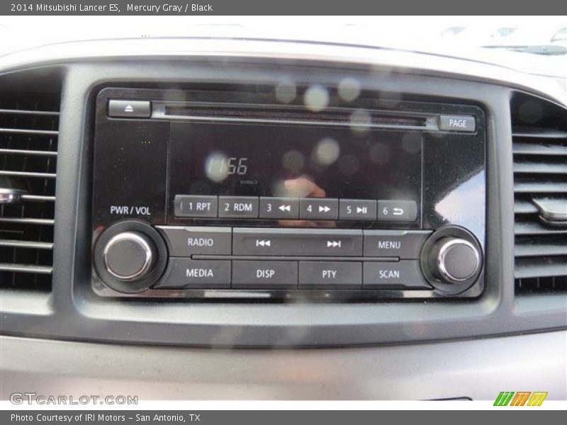 Mercury Gray / Black 2014 Mitsubishi Lancer ES