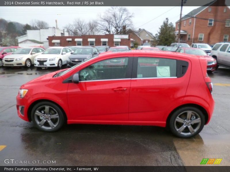  2014 Sonic RS Hatchback Red Hot
