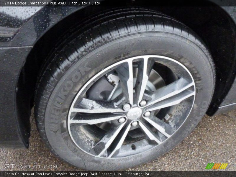 Pitch Black / Black 2014 Dodge Charger SXT Plus AWD