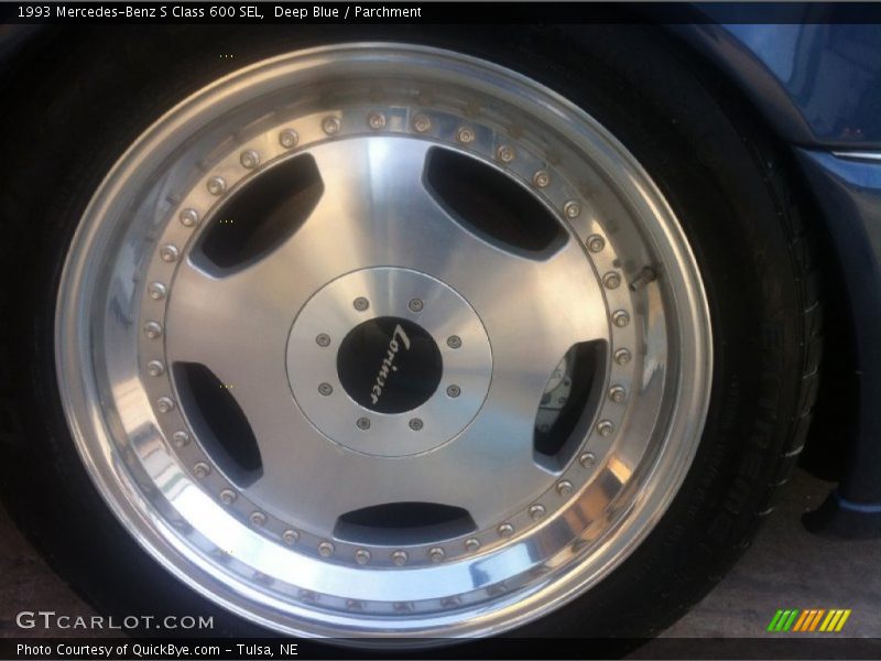 Deep Blue / Parchment 1993 Mercedes-Benz S Class 600 SEL