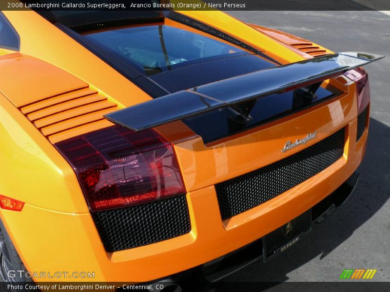 Arancio Borealis (Orange) / Nero Perseus 2008 Lamborghini Gallardo Superleggera