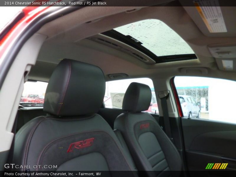 Red Hot / RS Jet Black 2014 Chevrolet Sonic RS Hatchback