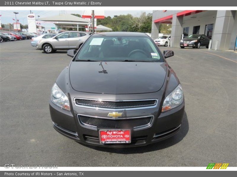 Taupe Gray Metallic / Ebony 2011 Chevrolet Malibu LT