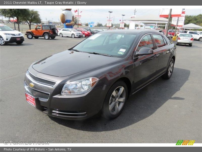 Taupe Gray Metallic / Ebony 2011 Chevrolet Malibu LT