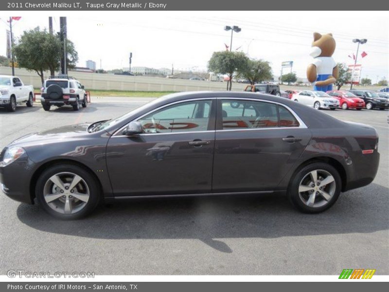 Taupe Gray Metallic / Ebony 2011 Chevrolet Malibu LT