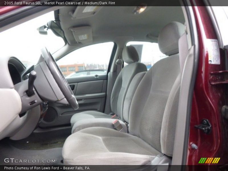 Merlot Pearl Clearcoat / Medium/Dark Flint 2005 Ford Taurus SEL