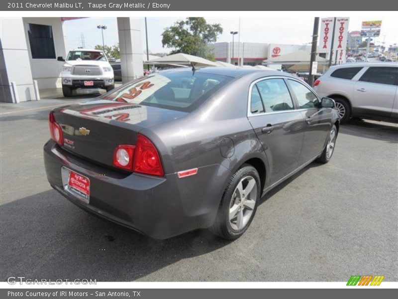 Taupe Gray Metallic / Ebony 2011 Chevrolet Malibu LT
