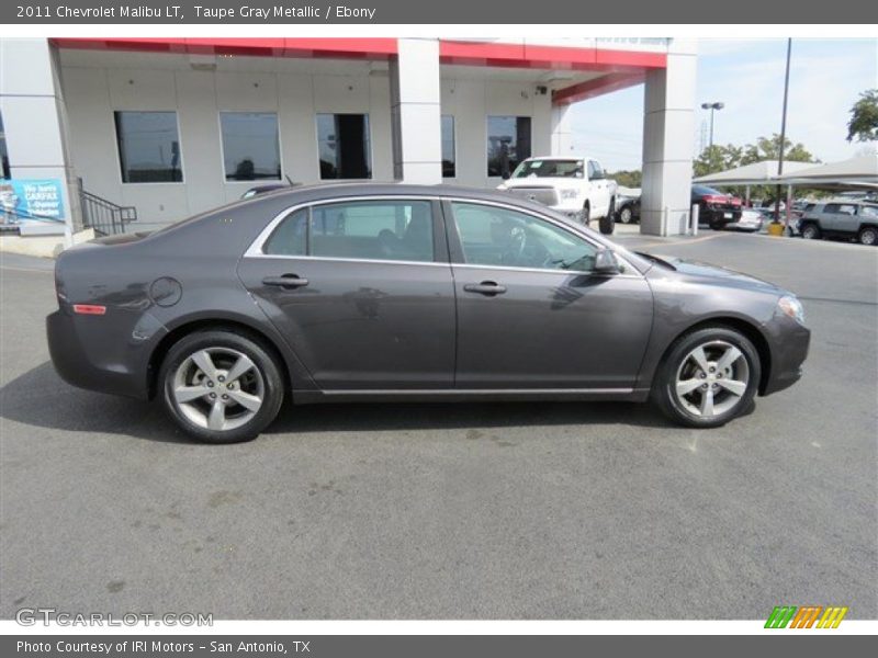 Taupe Gray Metallic / Ebony 2011 Chevrolet Malibu LT