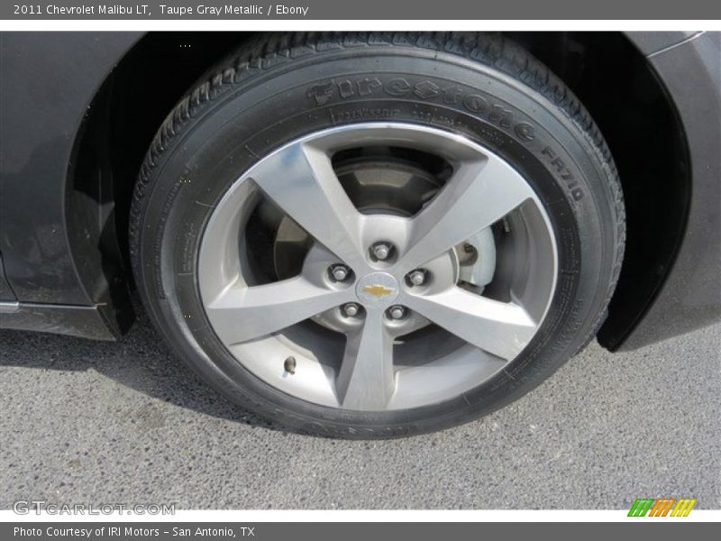 Taupe Gray Metallic / Ebony 2011 Chevrolet Malibu LT