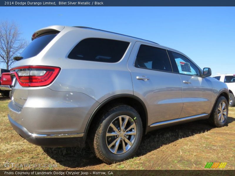 Billet Silver Metallic / Black 2014 Dodge Durango Limited