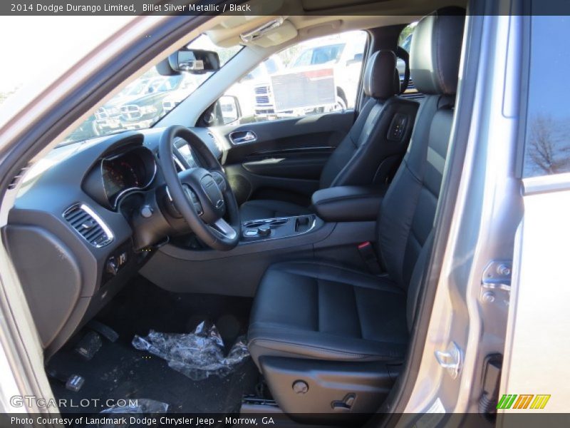Billet Silver Metallic / Black 2014 Dodge Durango Limited