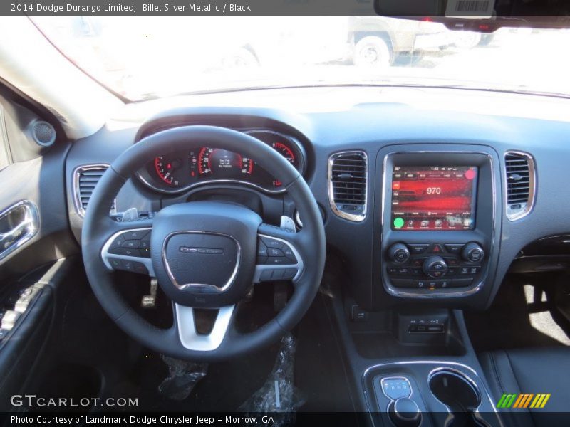 Billet Silver Metallic / Black 2014 Dodge Durango Limited