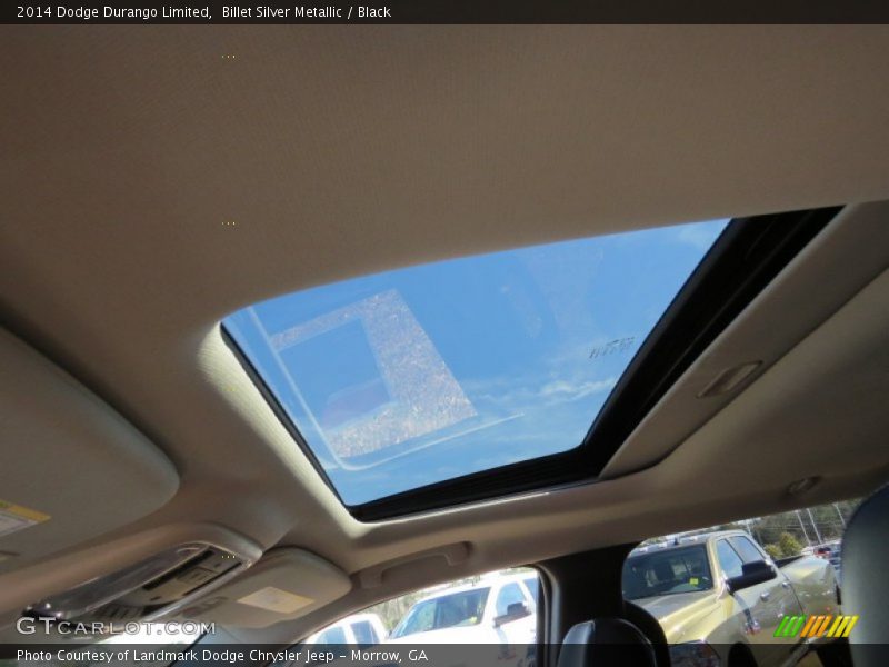 Billet Silver Metallic / Black 2014 Dodge Durango Limited