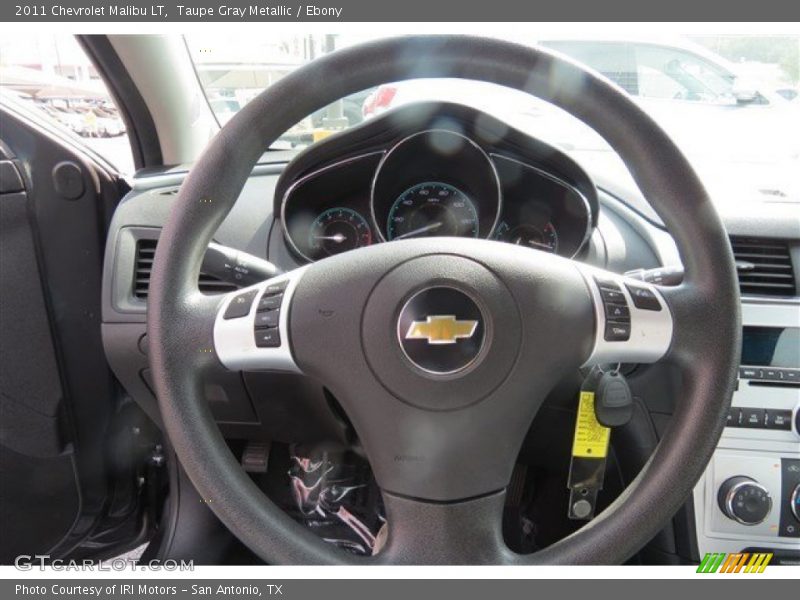Taupe Gray Metallic / Ebony 2011 Chevrolet Malibu LT
