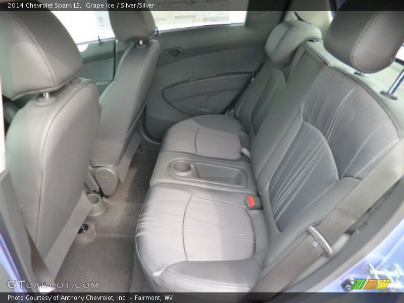 Grape Ice / Silver/Silver 2014 Chevrolet Spark LS
