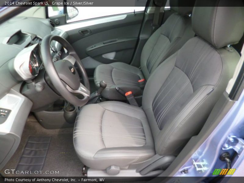 Front Seat of 2014 Spark LS