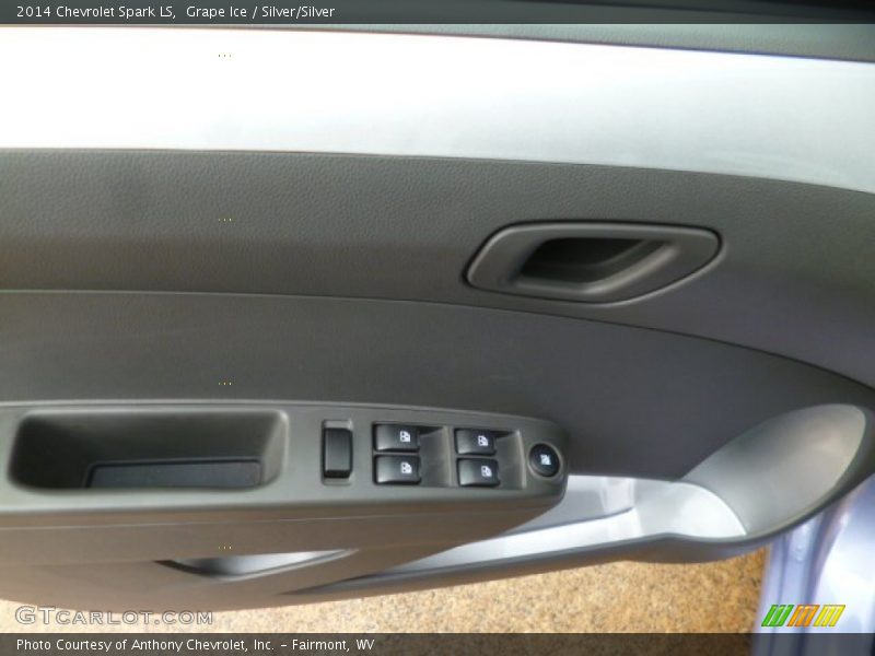 Grape Ice / Silver/Silver 2014 Chevrolet Spark LS
