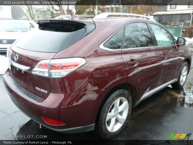 Claret Mica / Parchment 2014 Lexus RX 350 AWD