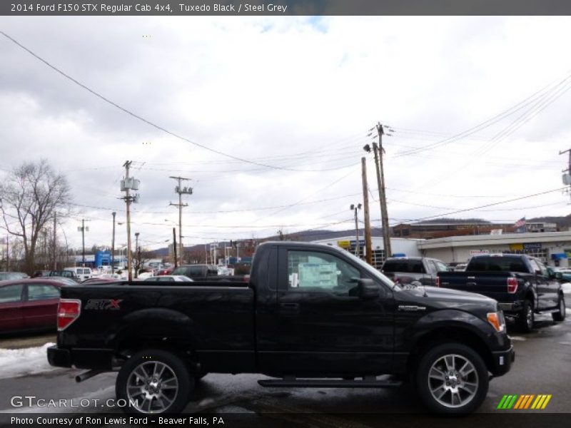 Tuxedo Black / Steel Grey 2014 Ford F150 STX Regular Cab 4x4