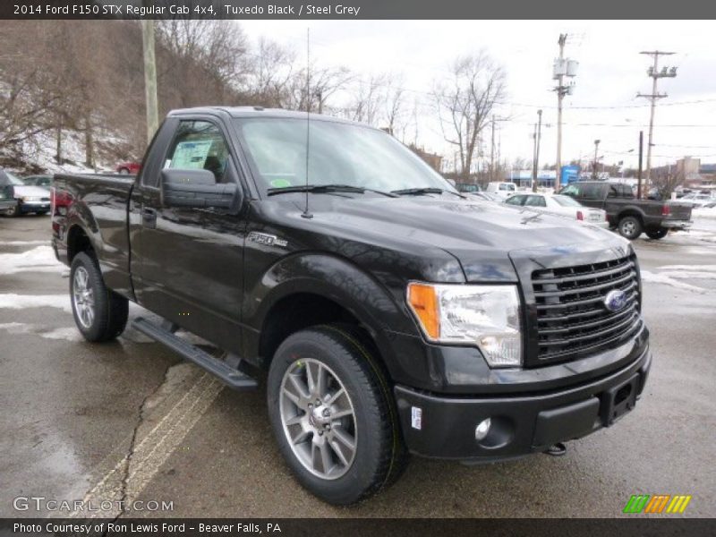 Front 3/4 View of 2014 F150 STX Regular Cab 4x4