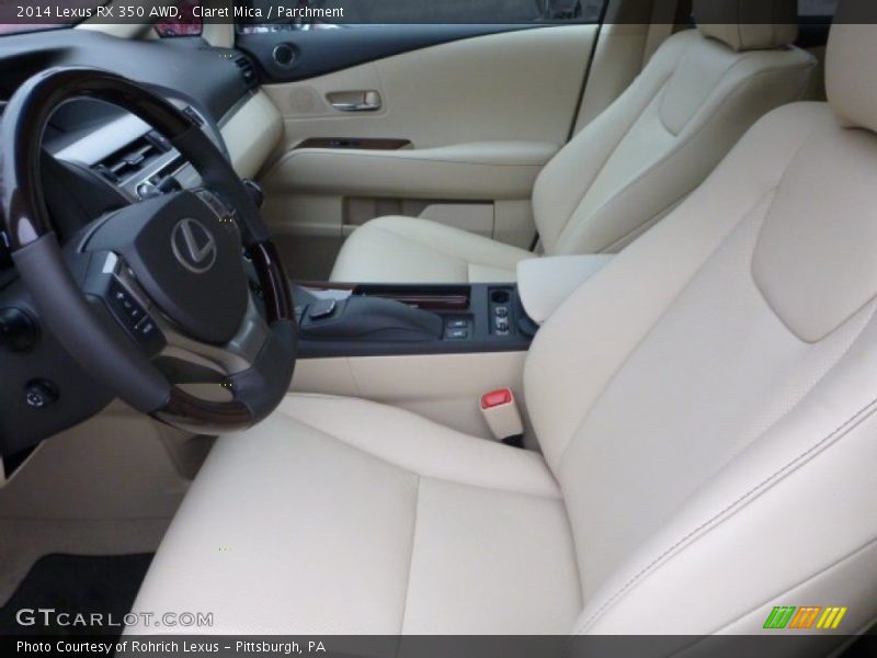 Claret Mica / Parchment 2014 Lexus RX 350 AWD