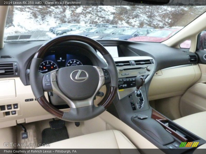 Claret Mica / Parchment 2014 Lexus RX 350 AWD