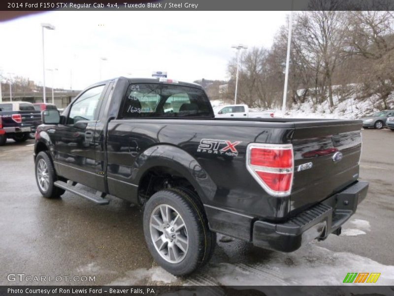  2014 F150 STX Regular Cab 4x4 Tuxedo Black